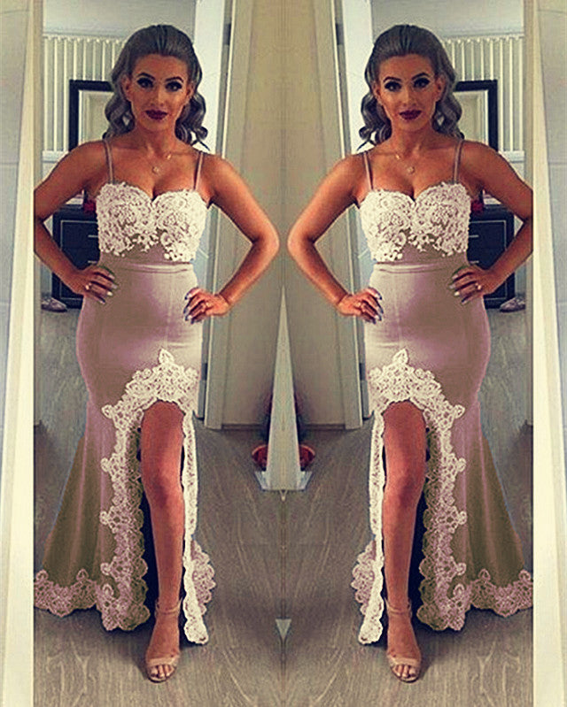 Sweetheart Mermaid Bridesmaid Dresses Nude