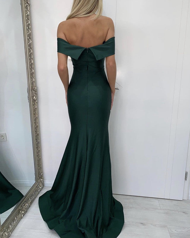 Emerald Green Mermaid Gown