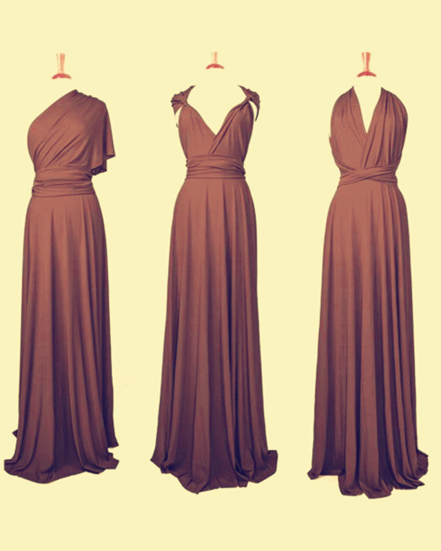Copper Bridesmaid Dresses Infinity