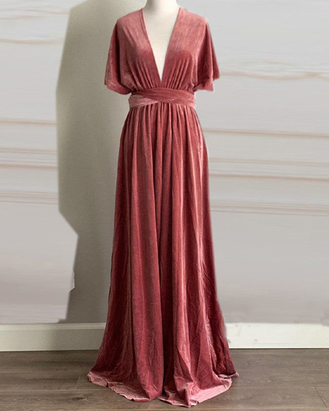 Velvet Mermaid Bridesmaid Dresses Leg Slit Lisposa Velvet Mermaid Bridesmaid Dresses Leg Slit Lisposa
