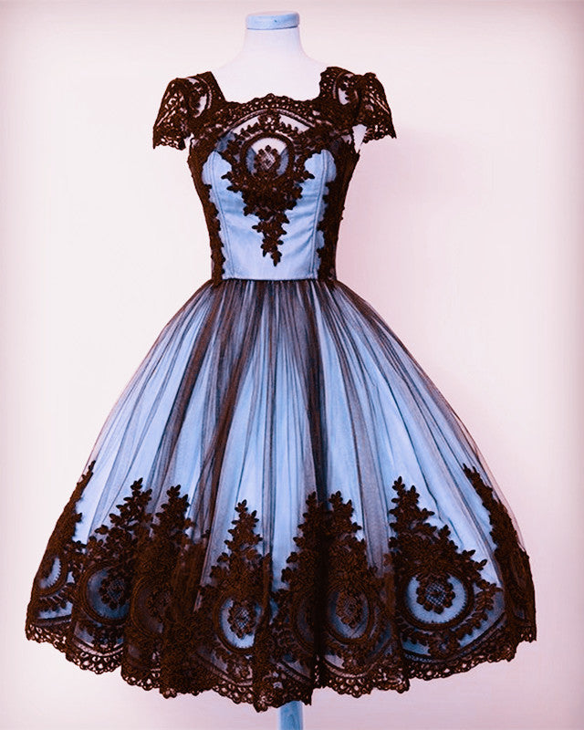 Light Blue Prom Dresses Short