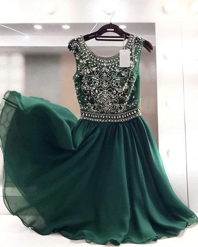 Emerald Green Homecoming Dresses