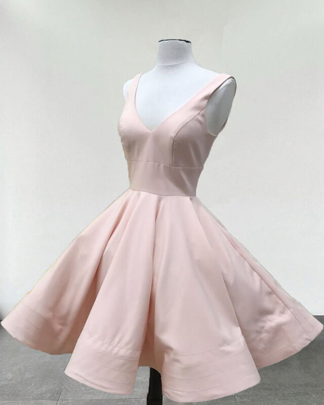 Blush Homecoming Dresses