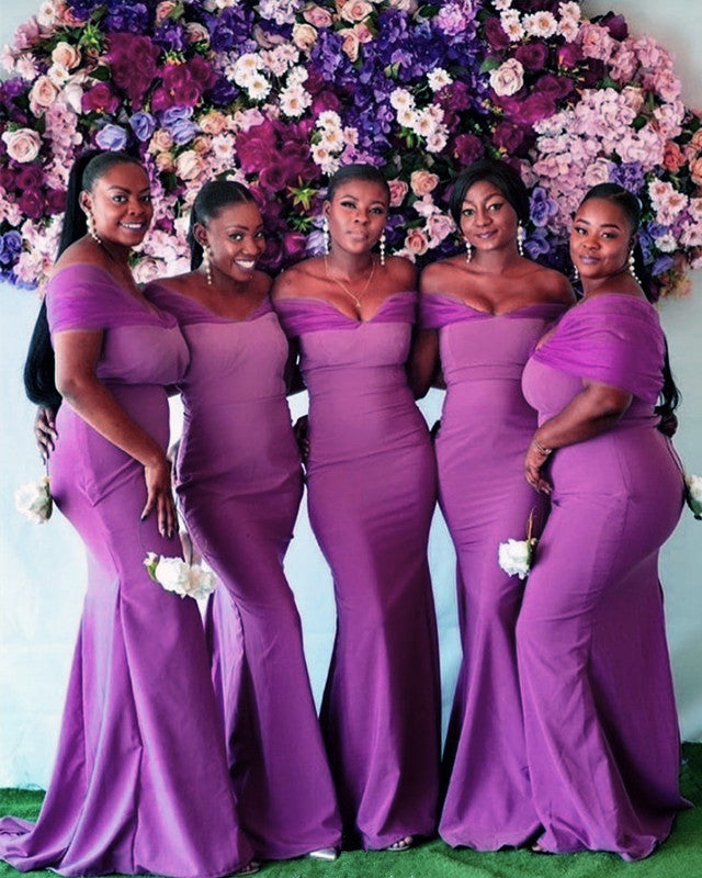 mermaid satin sweetheart bridesmaid dresses tulle off shoulder Lisposa mermaid satin sweetheart bridesmaid dresses tulle off shoulder Lisposa