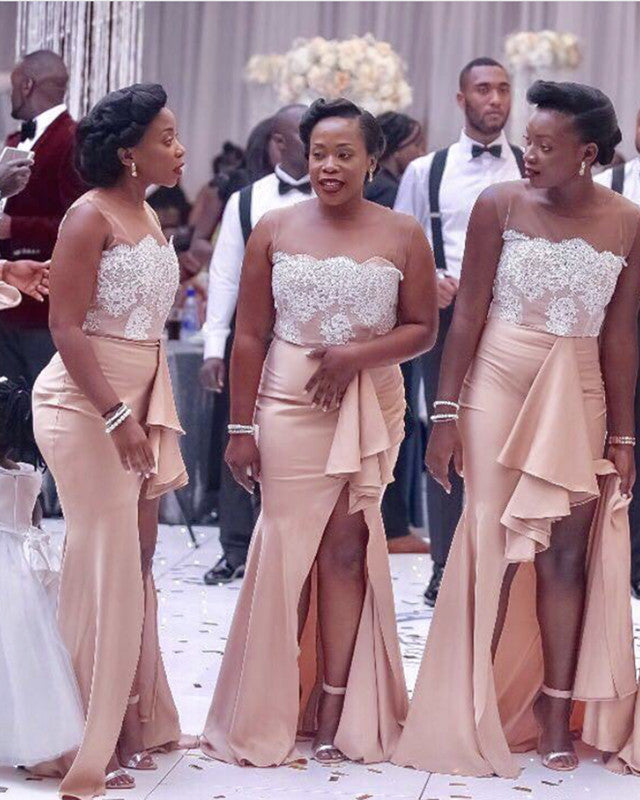 Elegant Mermaid Bridesmaid Dresses