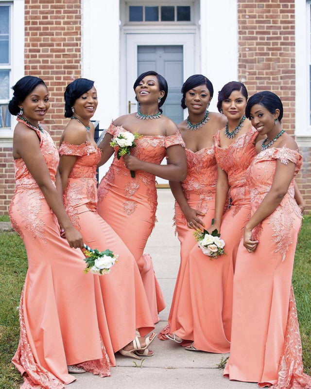Elegant Mermaid Bridesmaid Dresses