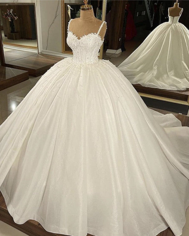 Plus Size Wedding Princess Dresses Lace Long Sleeves – Lisposa Plus Size Wedding Princess Dresses Lace Long Sleeves – Lisposa