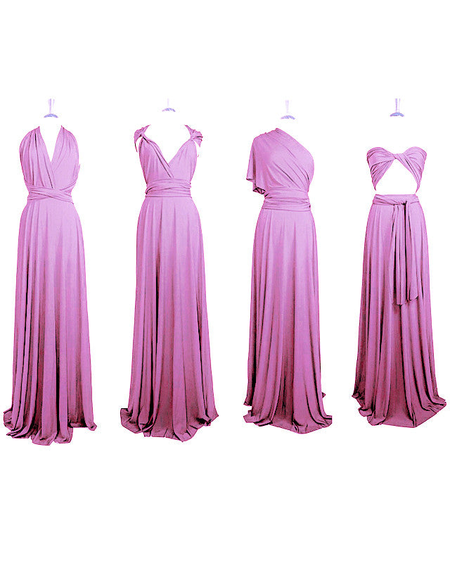 Mauve Bridesmaid Dresses Infinity