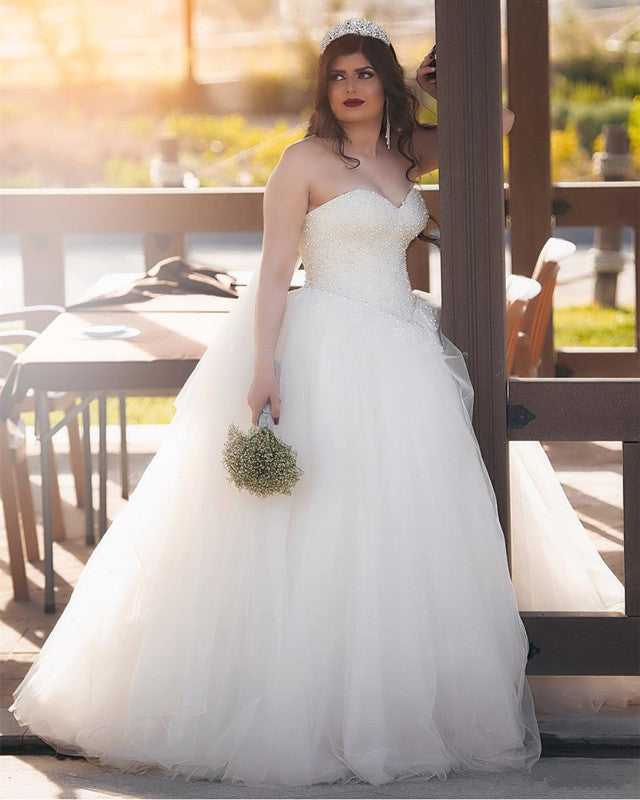 Strapless Satin Wedding Dress Pearl Corset Lisposa Strapless Satin Wedding Dress Pearl Corset Lisposa