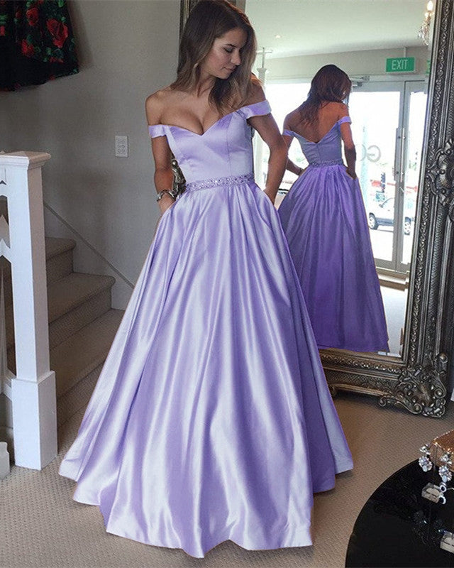 Lavender Prom Dresses 2021