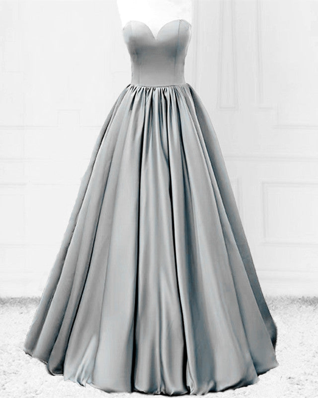 Silver Prom Dressess