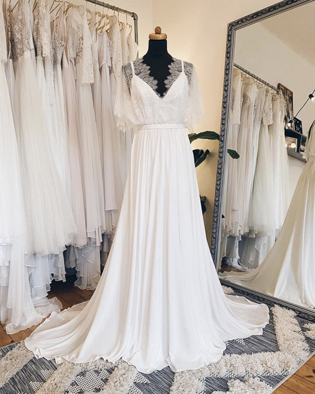 Boho Beach Wedding Dress