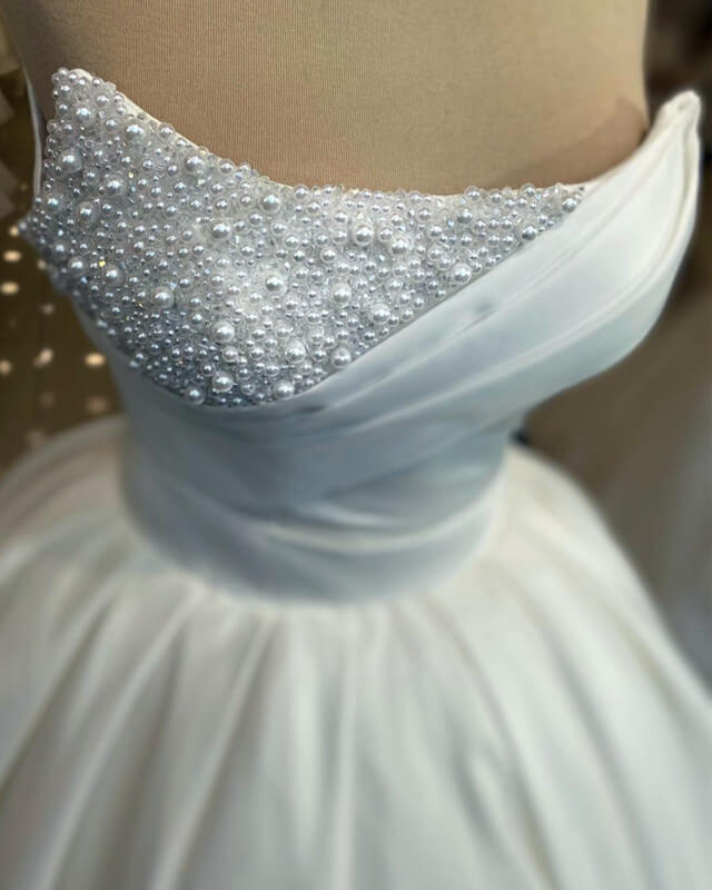 Pearl Wedding Dress