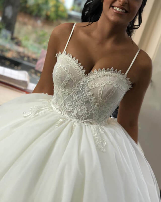 Tulle Ball Gown Wedding Dress Off Shoulder Lisposa Tulle Ball Gown Wedding Dress Off Shoulder Lisposa