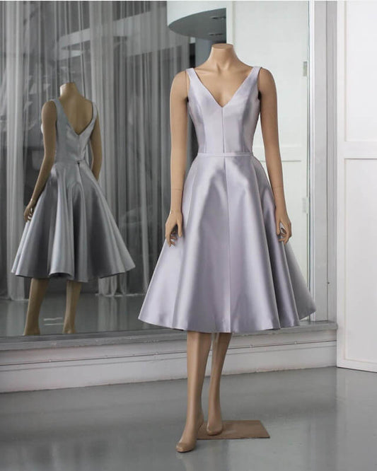Bridesmaid Dresses Grey Satin Midi Dress Azazie Mermaid Off-The-Shoulder Floor-Length Stretch Satin Bridesmaid Bridesmaid Dresses Grey Satin Midi Dress Azazie Mermaid Off-The-Shoulder Floor-Length Stretch Satin Bridesmaid