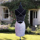 strapless sequined sheath homecoming dress