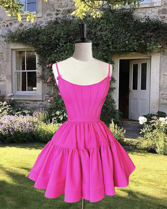 Barbie Pink Hoco Dress