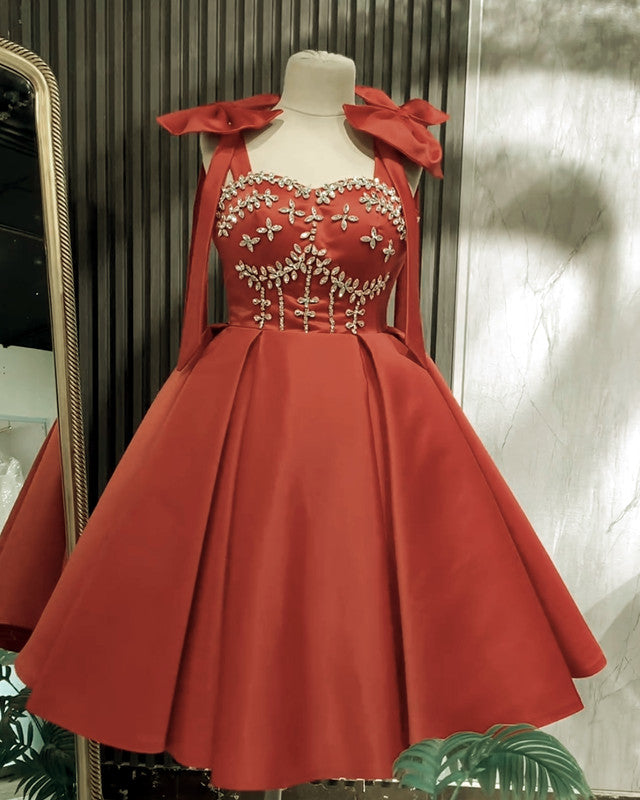 Orange Homecoming Dresses