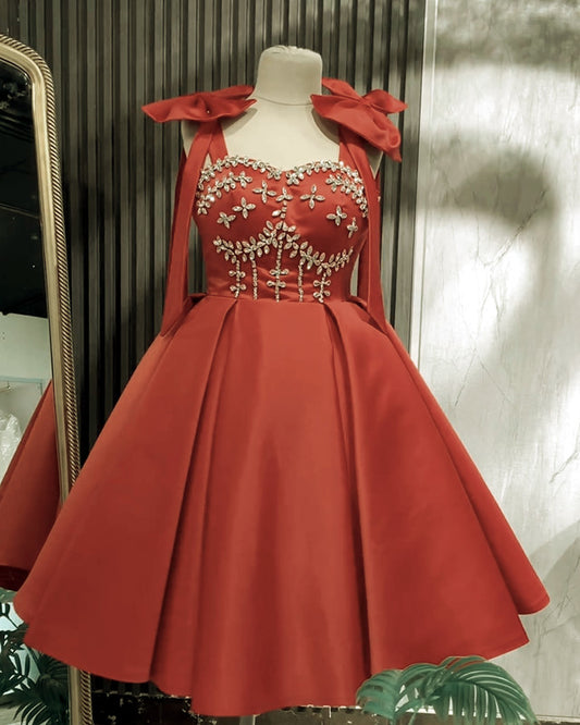 Orange Homecoming Dresses