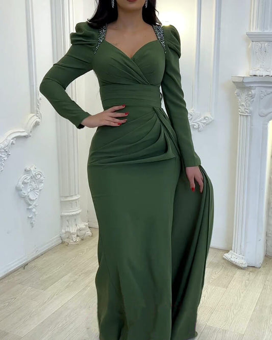 Olive Green Bridesmaid Dresses – Lisposa