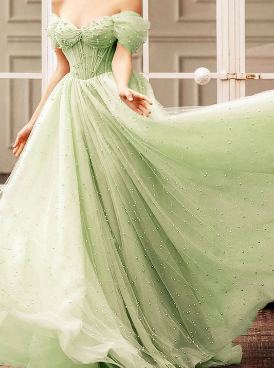 Sage Prom Dress 2024