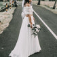 Beach Wedding Dresses 2019 Two Piece