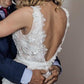 Sexy Open Back Wedding Dress