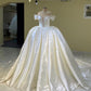 Ball Gown Satin Wedding Dresses
