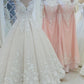 Lace Princess Wedding Dresses Cap Sleeves
