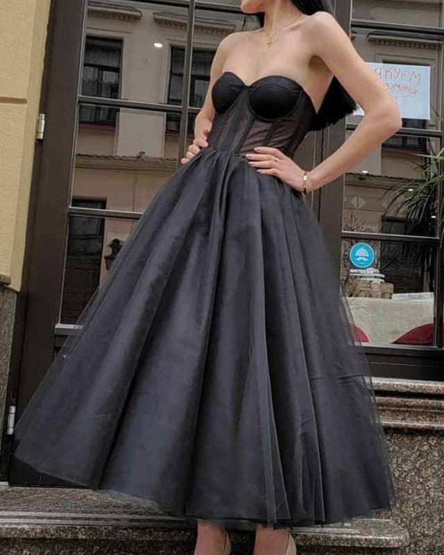 Vintage Tulle Sweetheart Corset Ball Gown Party Dresses Lisposa Vintage Tulle Sweetheart Corset Ball Gown Party Dresses Lisposa