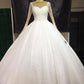 Bling Wedding Dress Long Sleeves