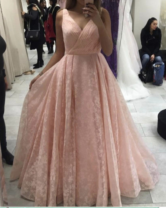 Pink Princess Prom Dresses
