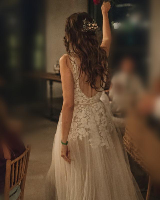 Tulle Boho Wedding Gowns