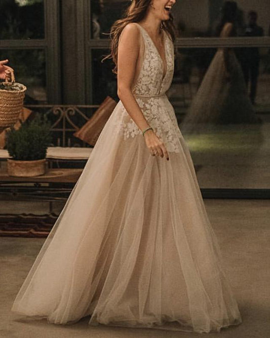 Bohemian Wedding Dress Vintage
