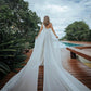 Boho Wedding Dress With Cape