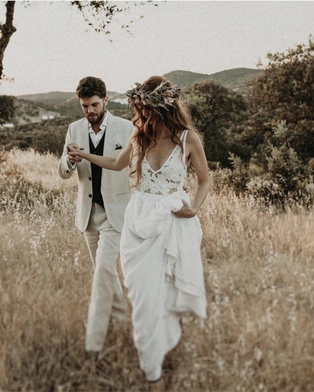 Boho Wedding Dress 2020