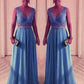 Elegant Lace Appliques Bridesmaid Dresses Nude Back
