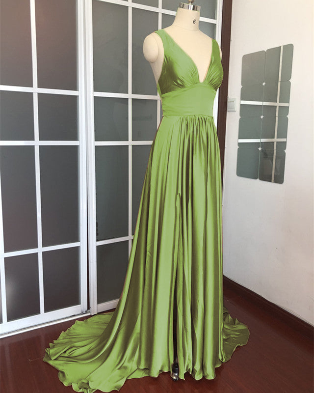 Bridesmaid Dresses Olive Green