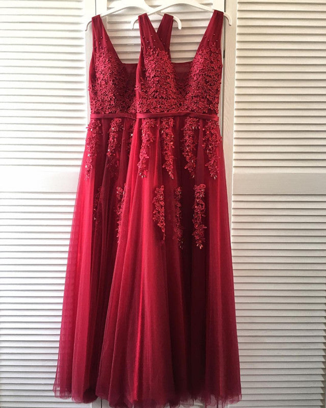 Burgundy Bridesmaid Dresses