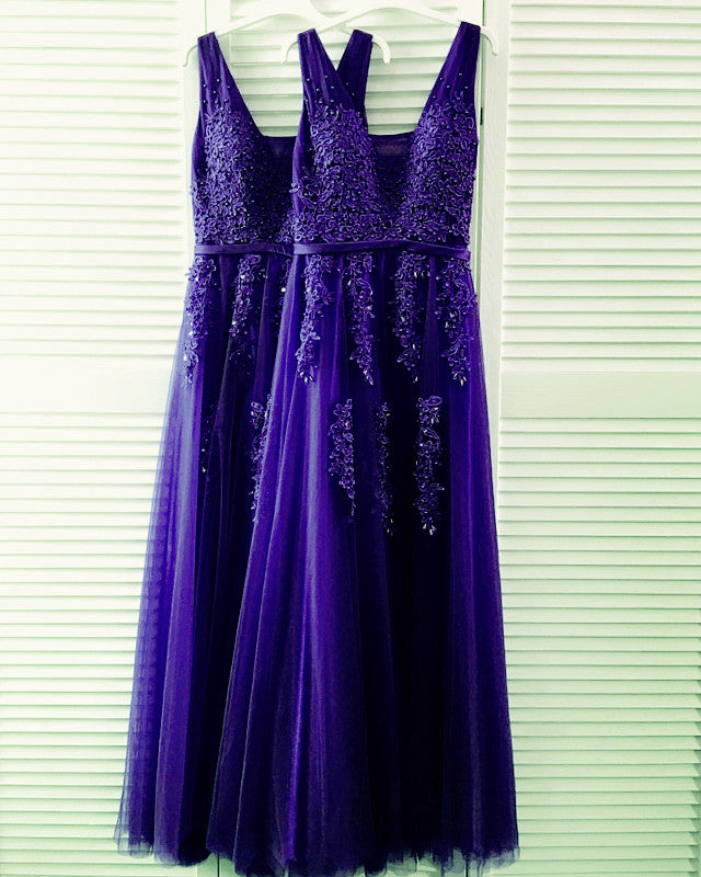Purple Bridesmaid Dresses
