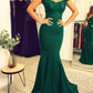Hunter Green Mermaid Dresses