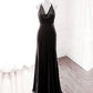Black Velvet Mermaid Dresses