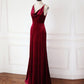 Burgundy Velvet Mermaid Dresses