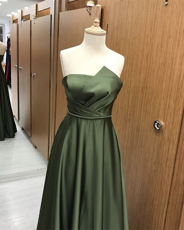 Strapless Bridesmaid Dresses