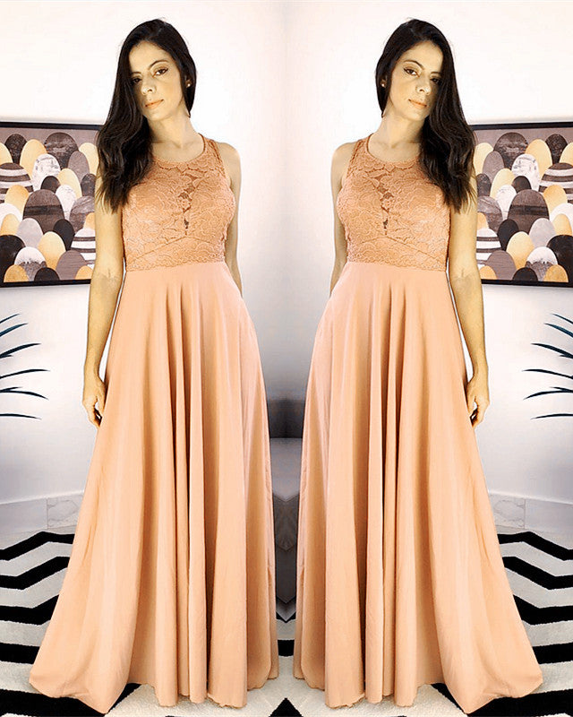Beach Bridesmaid Dresses Champagne