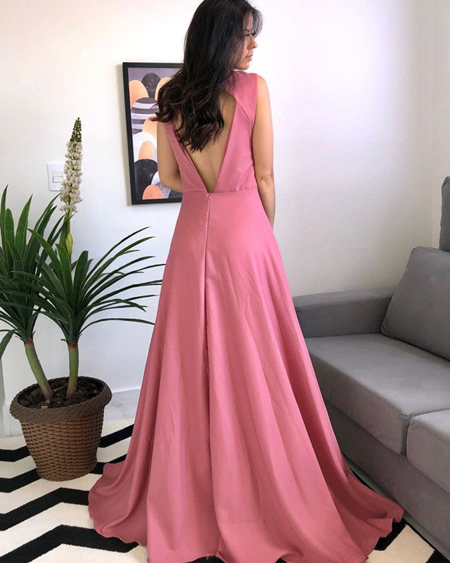 Backless Bridesmaid Beach Dresses