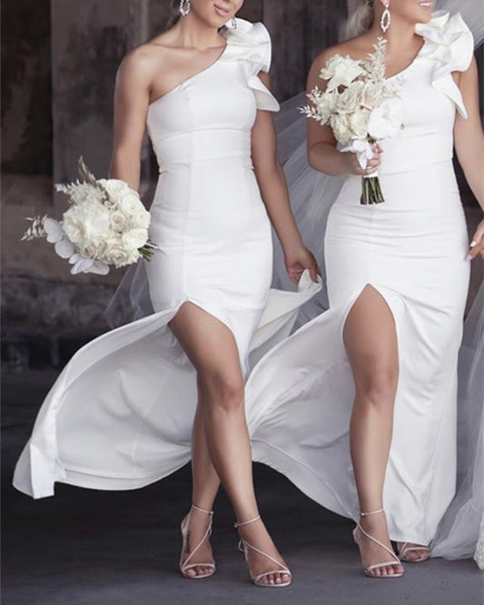 White Bridesmaid Dresses