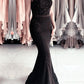 Black Mermaid Bridesmaid Dresses
