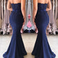 Sweetheart Satin Mermaid Dresses