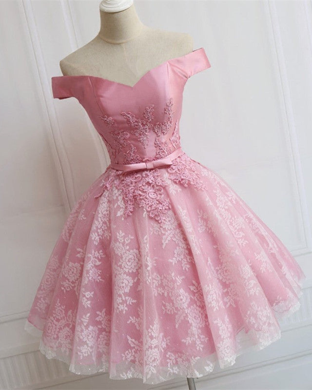 Pink Bridesmaid Dresses Short